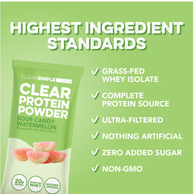 Sour Candy Watermelon Protein Powder single