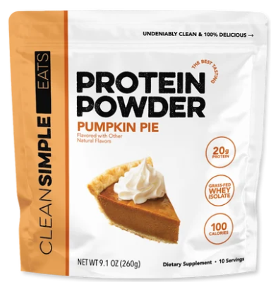 Clean Simple Eats Pumpkin Pie Protein Powder(10 Servings)