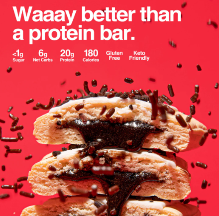 Protein Pastry -- Hot Fudge Sundae