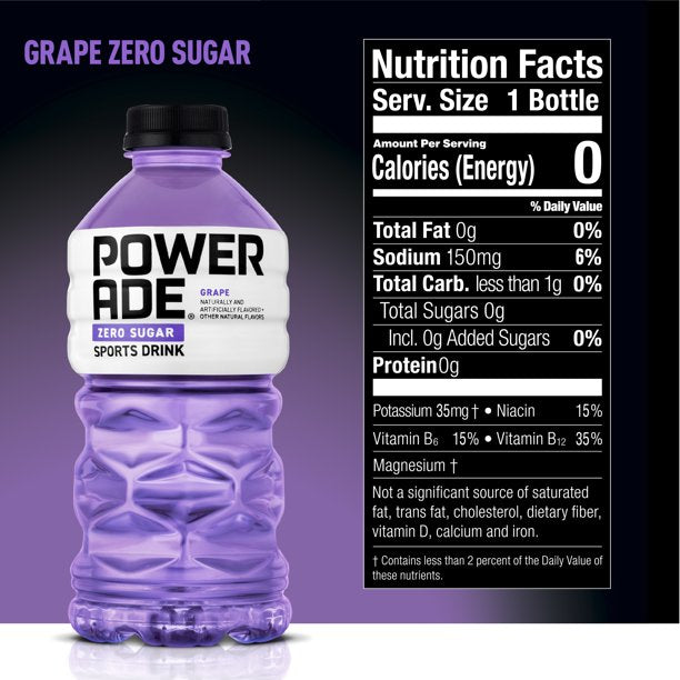 Powerade Zero Grape