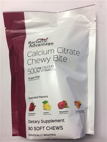 Calcium Chewy- Assorted Fruit Flavors