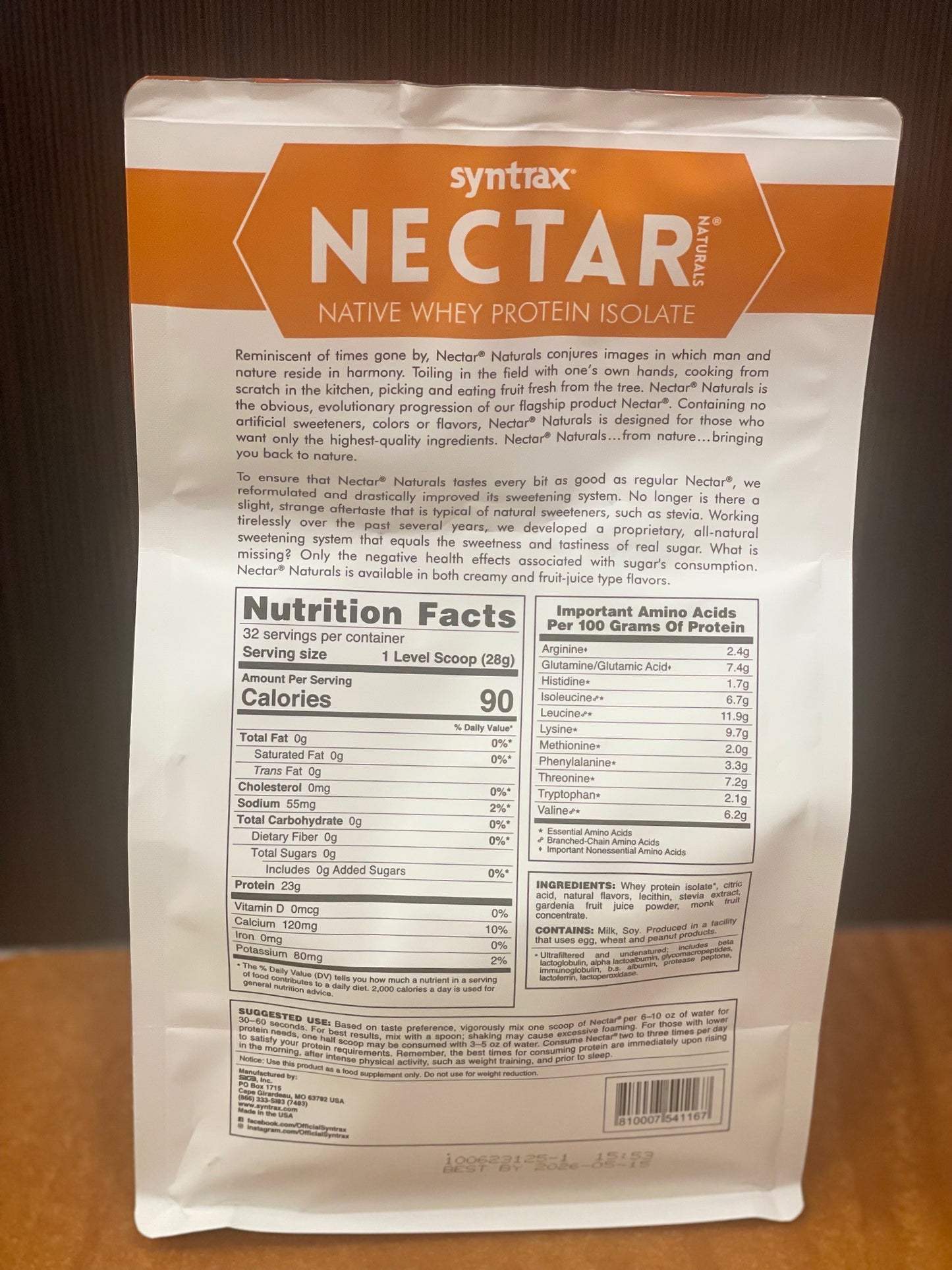 Nectar Natural Orange 2lb