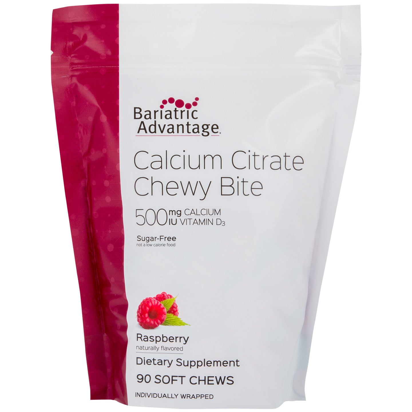 Calcium Chewy- Raspberry