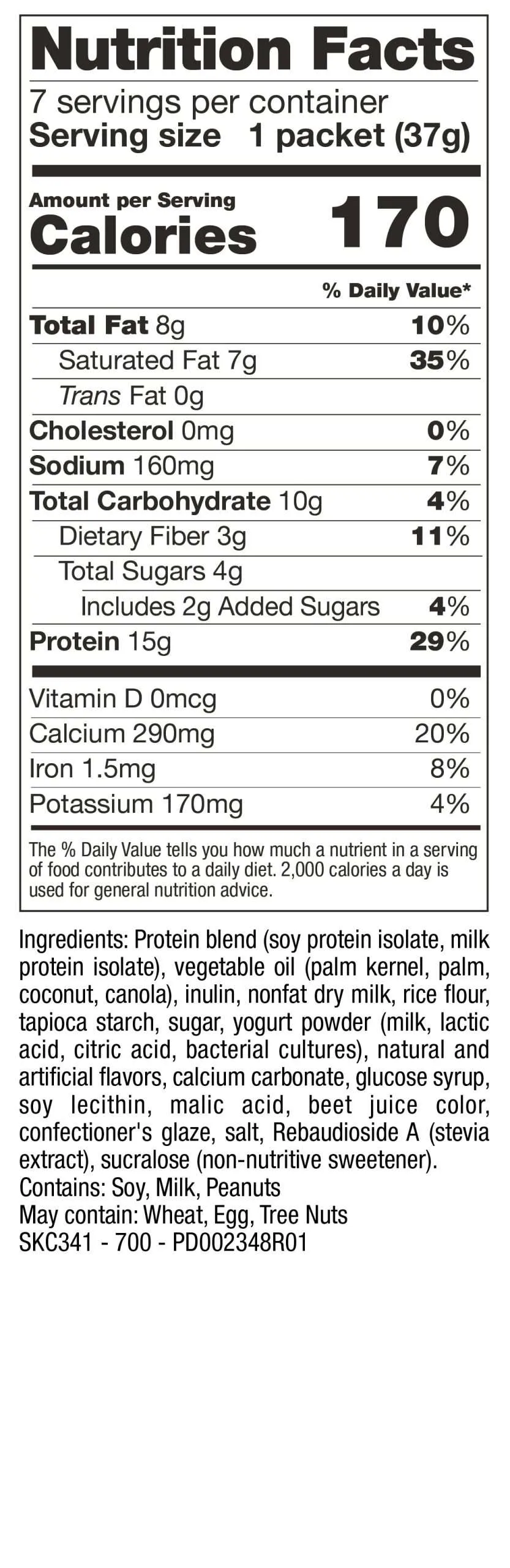 Berry Coated Soy Puff (7 Pkgs)