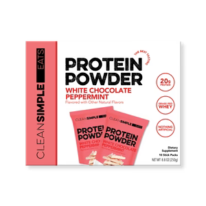 White Chocolate Peppermint Single Clean Simple Eats