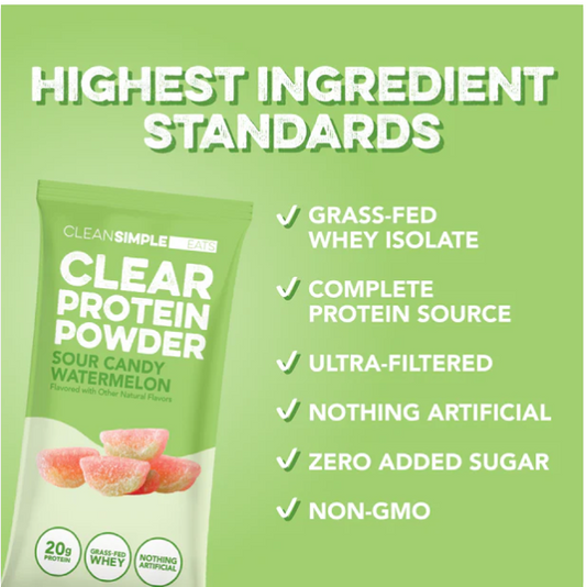 Sour Candy Watermelon Protein Powder single