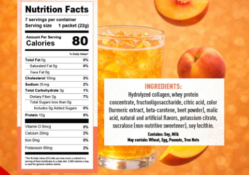 Peach Mango Drink Mix