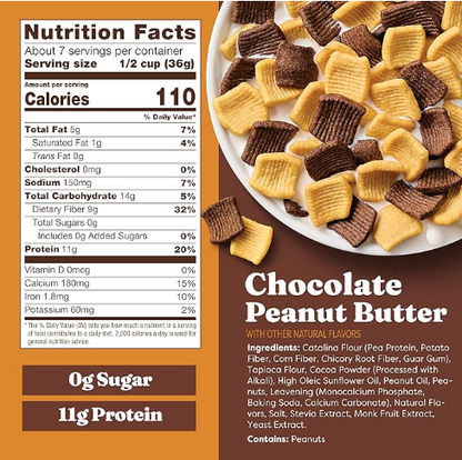 Chocolate Peanut Butter - Catalina Crunch (7 Servings)