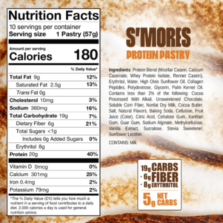 Protein Pastry-- Smore