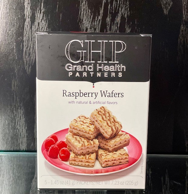 Raspberry Wafers (5 Servings)