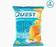 Quest Chips- Cheddar & Sour Cream