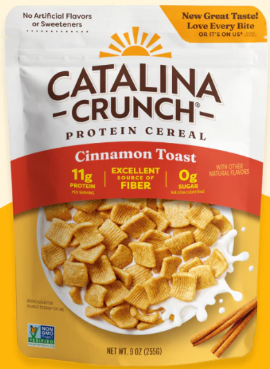 Cinnamon Toast Crunch-- Catalina Crunch (7 Servings)