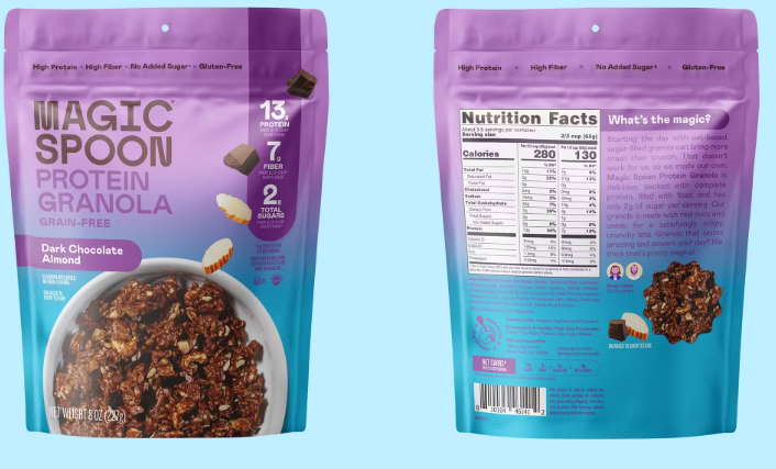 Dark Chocolate Almond Protein Granola