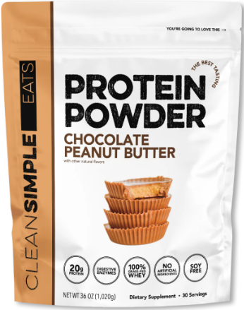 Chocolate Peanut Butter Protein Powder (30 Servings)