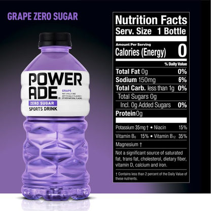 Powerade Zero Grape