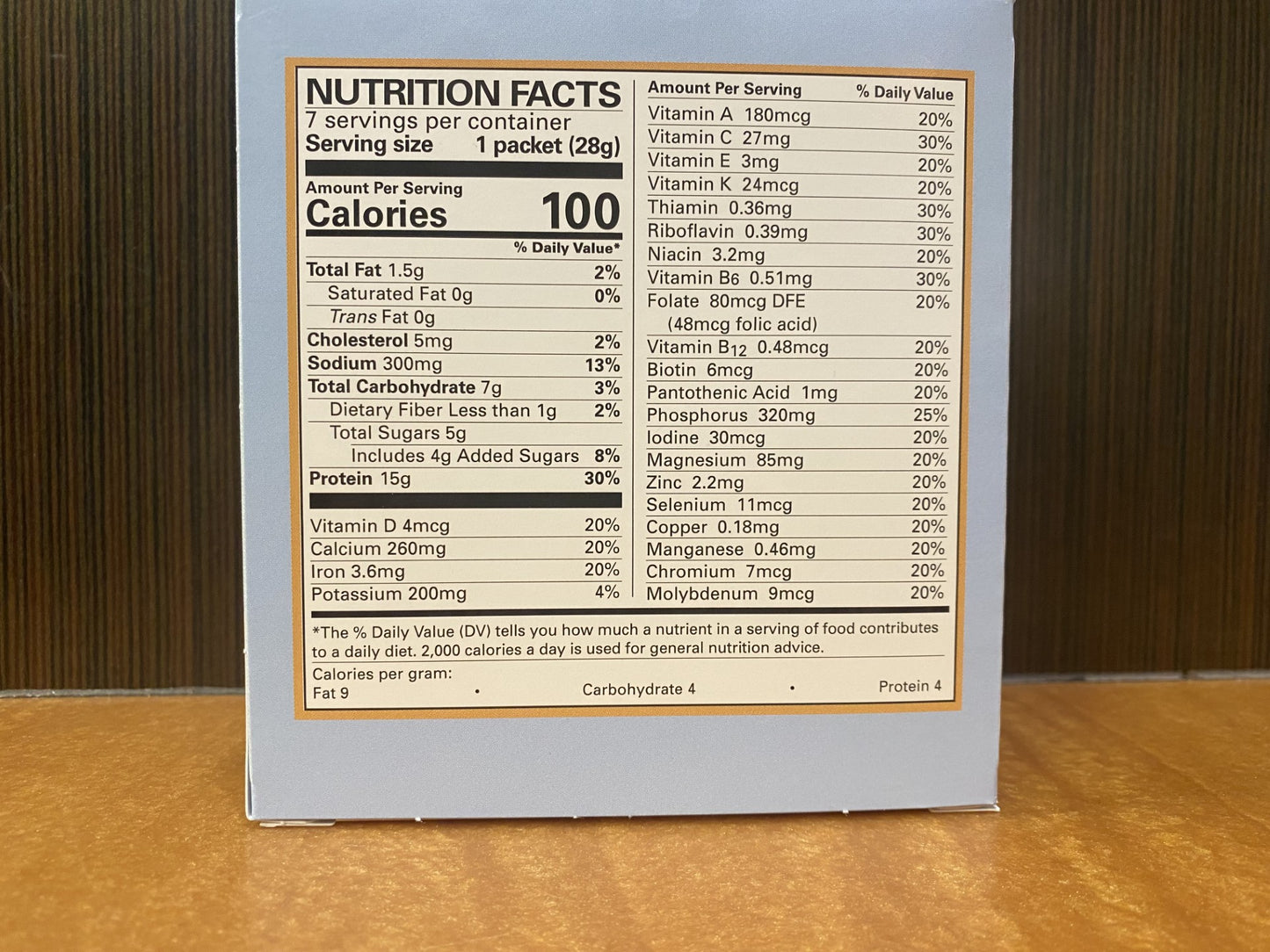 Chocolate Hazelnut S/P (7 pkgs)