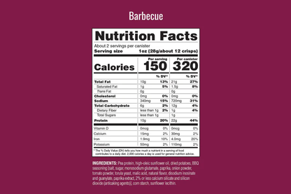 Protein Crisps --Barbecue