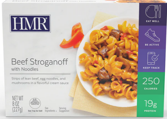 Beef Stroganoff with Noodles Entree