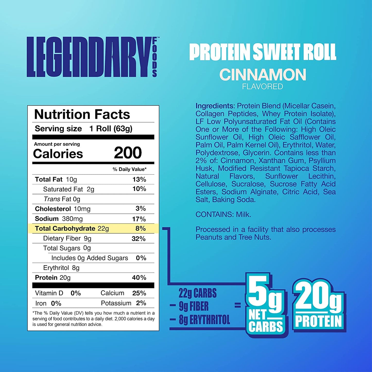 Protein Pastry -- Cinnamon Sweet Roll