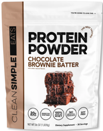 Chocolate Brownie Batter Protein Powder (20 servings)