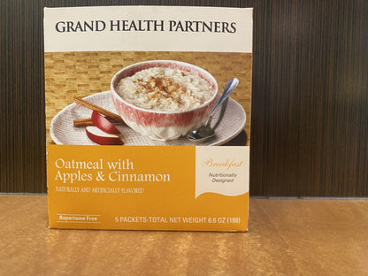 Apple and Cinnamon Oatmeal (5 pkgs)