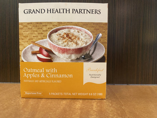 Apple and Cinnamon Oatmeal (5 pkgs)