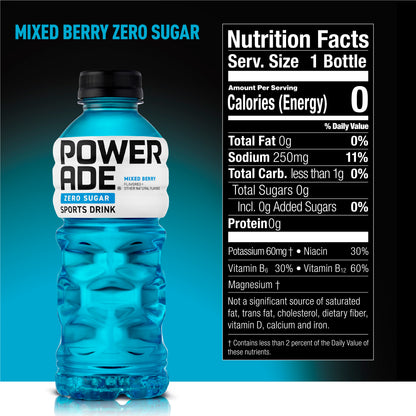 Powerade Zero Mixed Berry