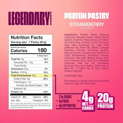 Protein Pastry -- Strawberry