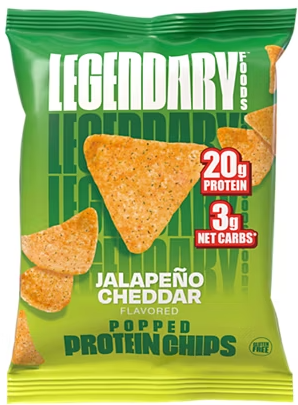 Legendary-- Jalapeno Cheddar Popped Chips