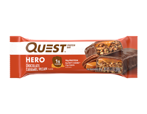 Quest Hero Chocolate Caramel Pecan