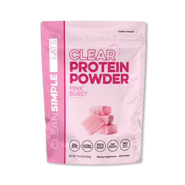 Pink Burst Clear Protein Powder (20 Serving)