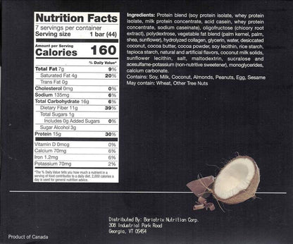 Coconut Bar (7 bars)