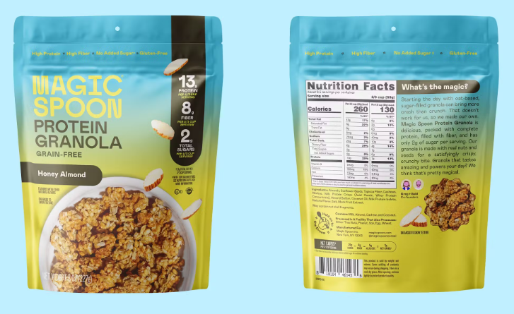 Honey Almond Protein Granola