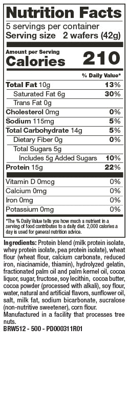 Chocolate Wafers (5 Servings)