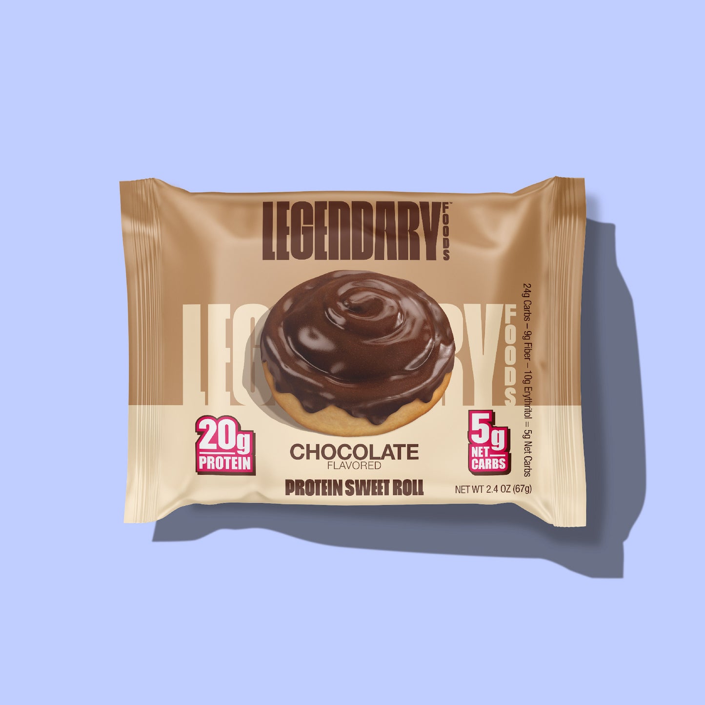 Protein Pastry -- Chocolate Sweet Roll